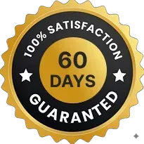 60-Day Money Back Guarantee Seal - Try IronBoost Risk-Free