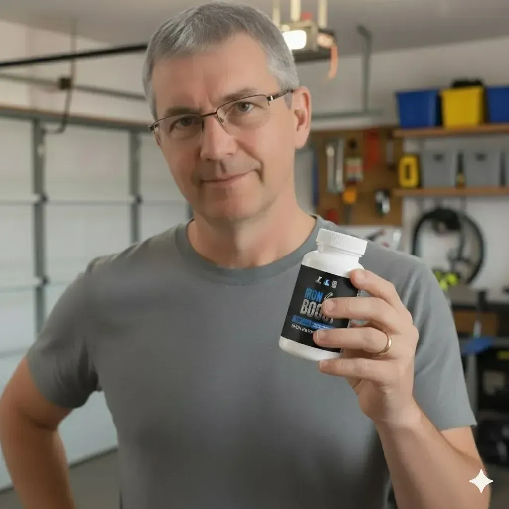 Robert, 55 - IronBoost Vitality Review - Natural Testosterone Supplement Results
