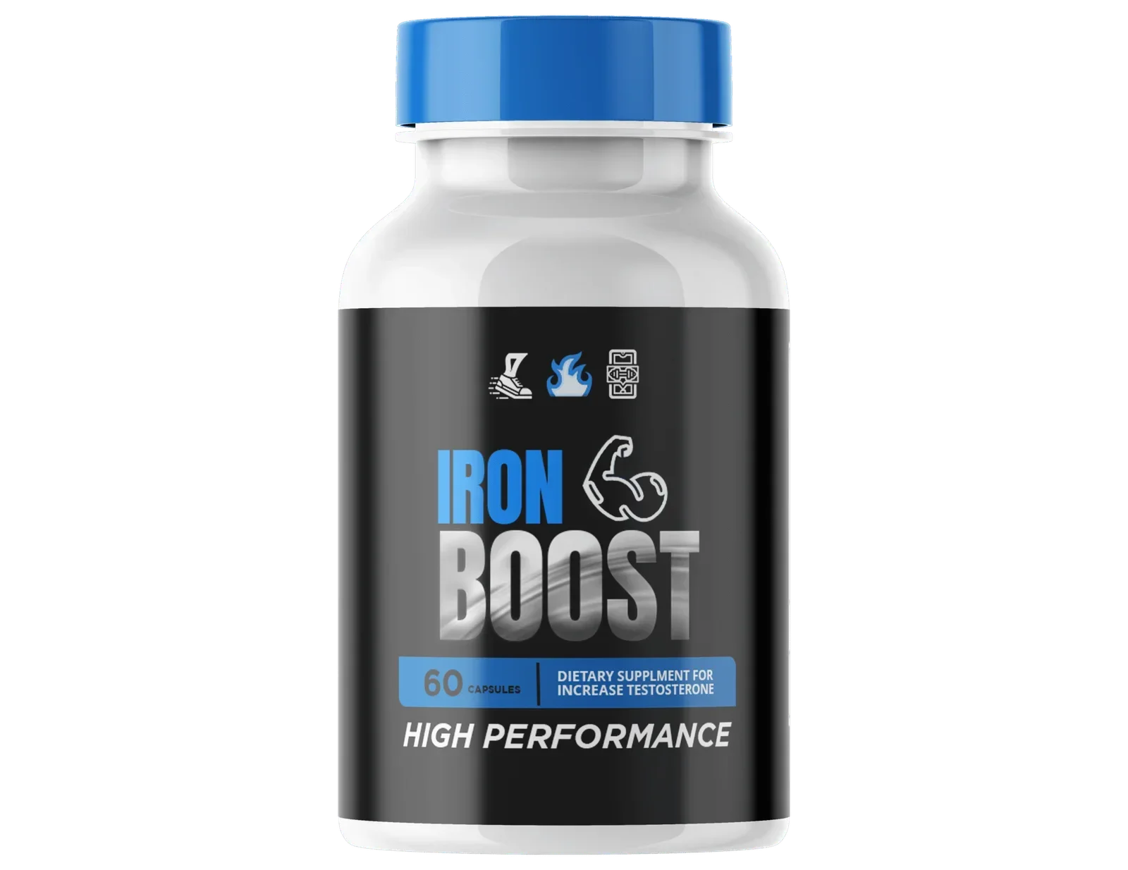IronBoost Starter Package - 30 Day Trial - 1 Bottle of Testosterone Support Supplement